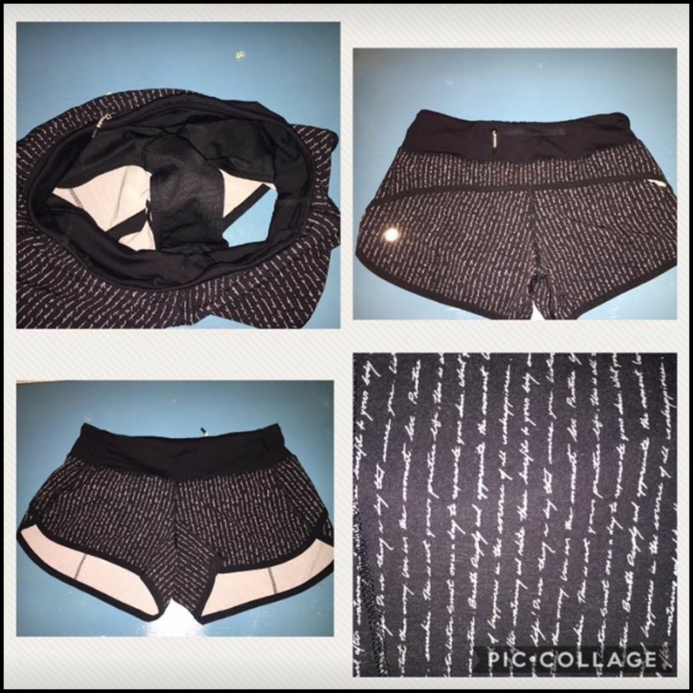 Lululemon Speed Shorts